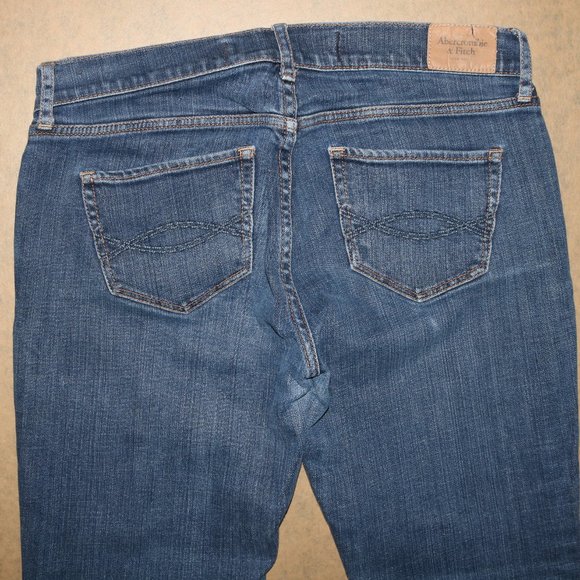 A&F Abercrombie and Fitch Perfect Stretch Jeans w30x28.5 - Length 35.5 - Rise 8 - Picture 6 of 8